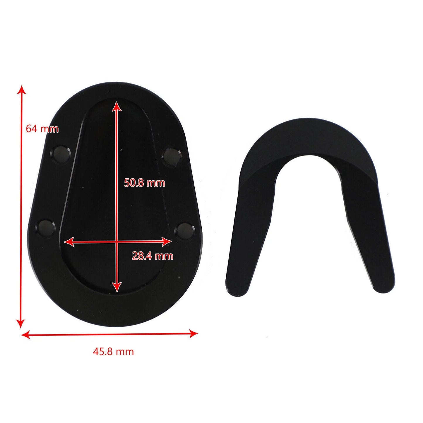 Side Stand Extension Plate for Vespa Sprint Primavera 150 (2014–2023)