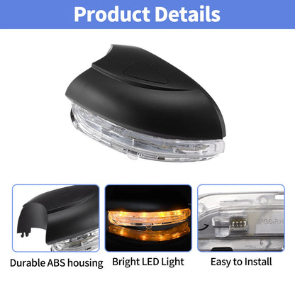 Side Mirror Turn Signal Light for VW Golf MK6, GTI 6 (2008–2014)