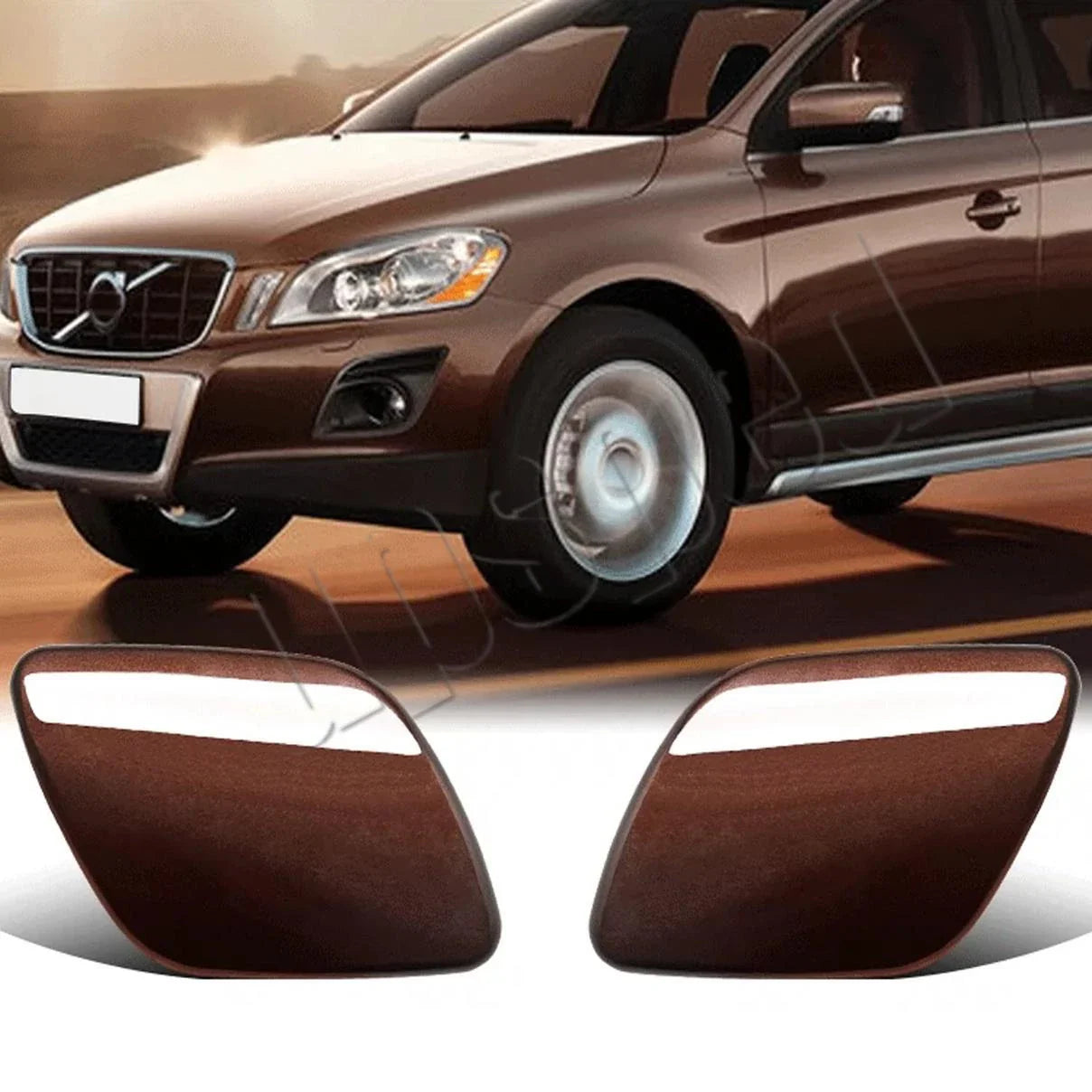 Front Bumper Headlight Washer Cover Cap for Volvo XC60 (2009–2013)