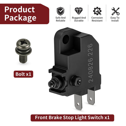 Front Brake Stop Light Switch for Honda CB1000R, CB1100, CBR300R (2008–2023)