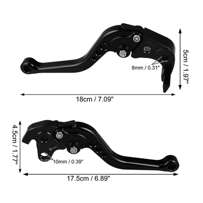 CNC Motorcycle Brake Clutch Levers for Honda CBR1000RR 2 x Black