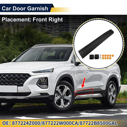 Front Right Door Lower Trim Panel No. 877224Z000 for Hyundai Santa Fe XL (2013–2019)