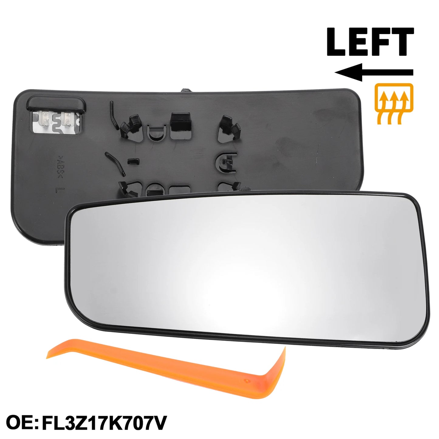 Heated Tow Mirror Glass for Ford F150 (2015–2023)