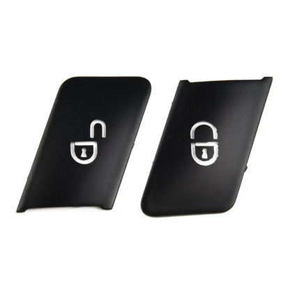 Button Cover Trim Matte Black for Benz C W204 W212 E (2007–2016)