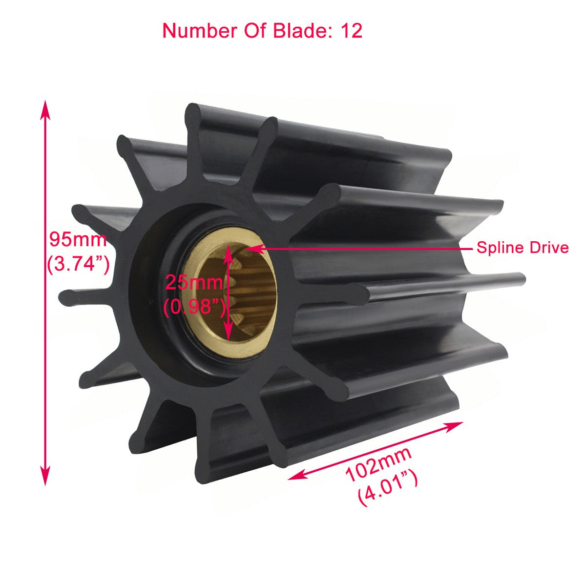2X Flexible Impeller for Cummins (2009–2010)