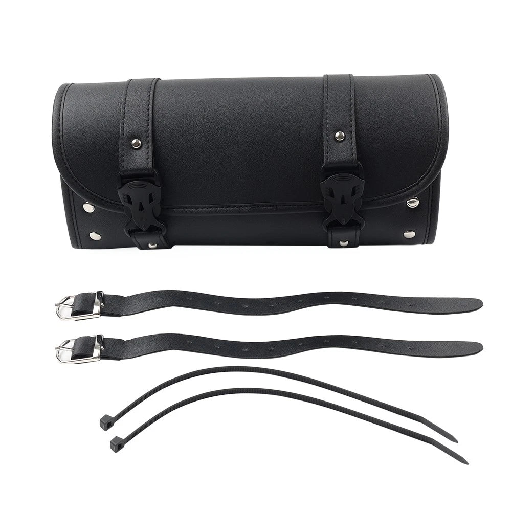 Universal Motorcycle Fork Tool Bag Pouch Saddlebag Handlebar Bag