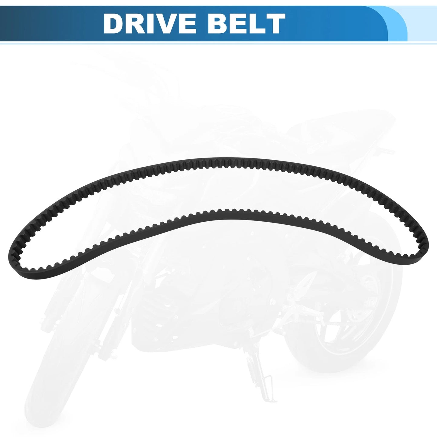 1" 130T Rubber Rear Drive Belt for Yamaha Road Star 1700 (2003–2014) 5PX462411000/621234