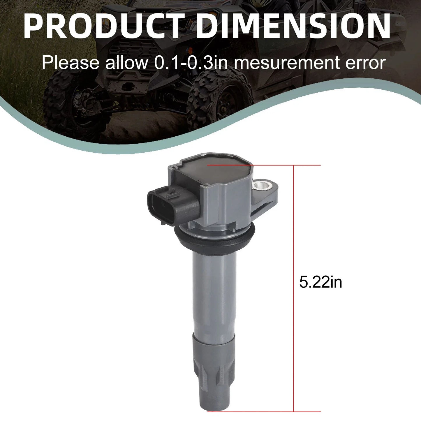 Ignition Coil Stick for Can-Am Defender HD7 Maverick X3 Turbo Max RR (2017–2023)