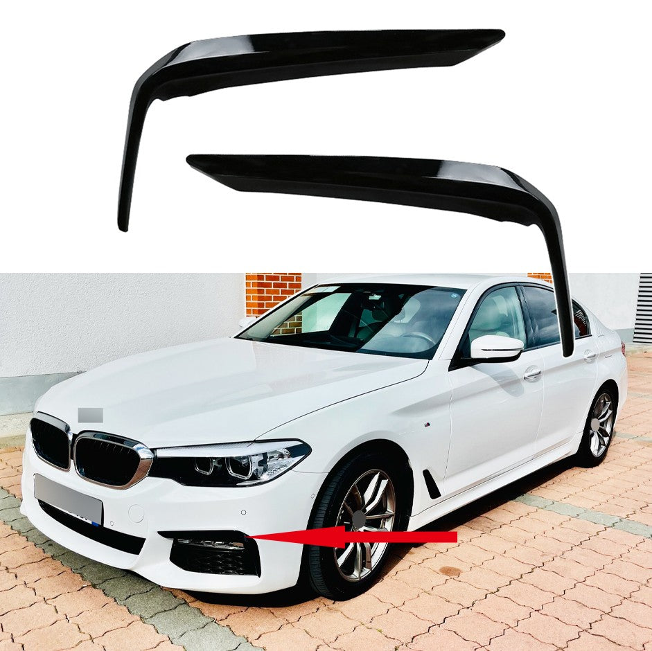Set of 2 Fog Light Eyelid Covers for BMW 5 Series G30 G31 (2016–2020)