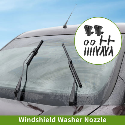 Windshield Washer Nozzle w/ Hose Connector for GMC (No. 15247800)