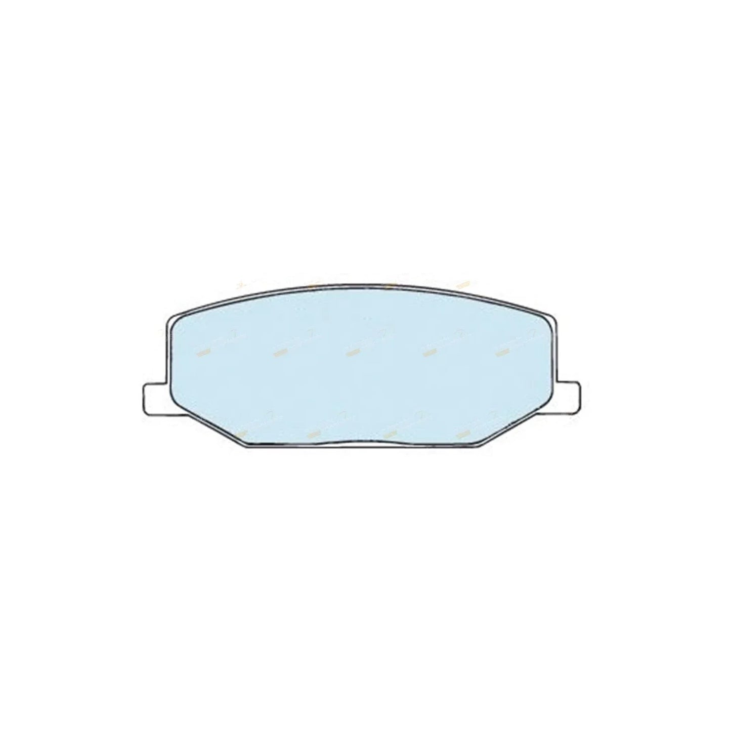 Front Disc Brake Pads Set GCT for Sierra