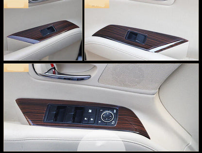 12x Wood Grain Interior Accessories Cover Trim for LEXUS RX (2010–2015)