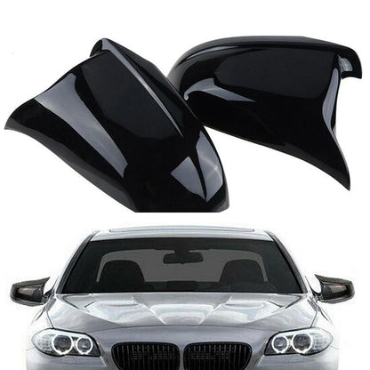 Glossy Black Mirror Casing Cover for BMW F10 F11 5-Series 520i 523i (11-13)