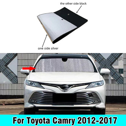 Front Windshield Sunshade Cover for Toyota Camry (2012–2017)