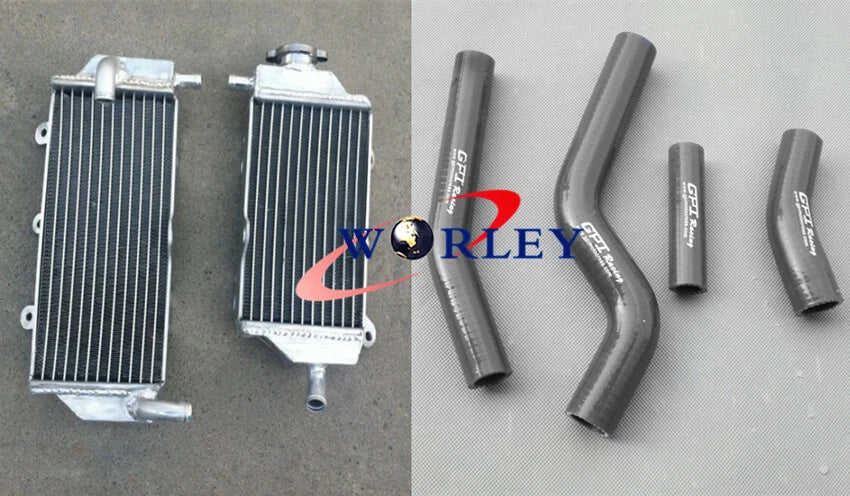 Aluminum Radiator & Hose for Yamaha WR450F (2012–2014)