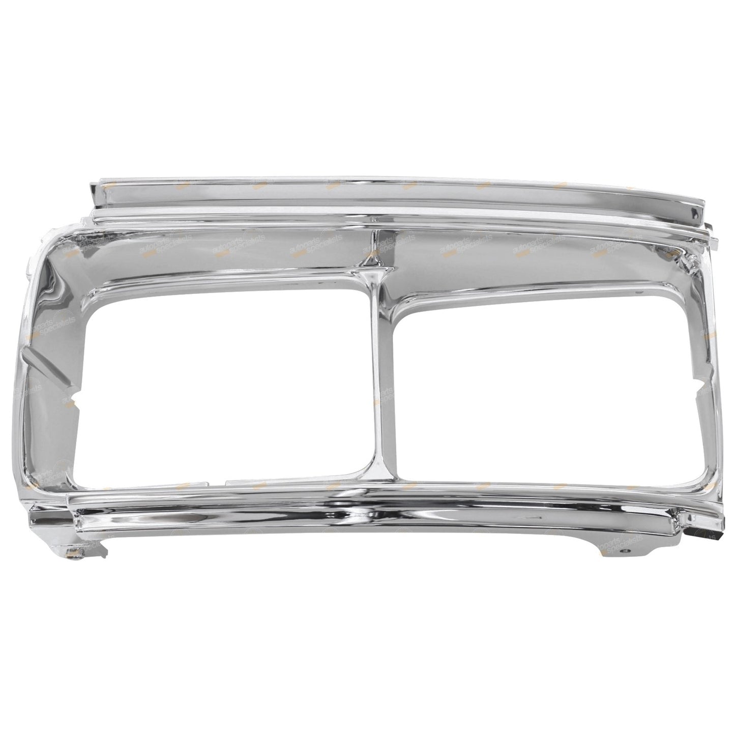 Set of Chrome Headlight Surrounds for Toyota Landcruiser (1990–1994)