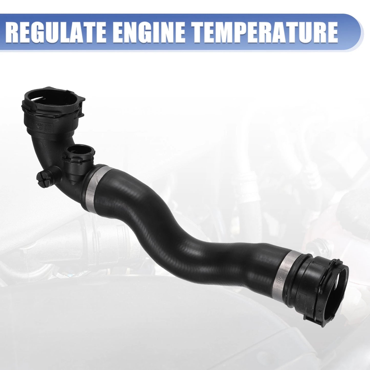 Heater Hose Radiator Expansion Tank Pipe for BMW 3 Series (No. 17127510952)