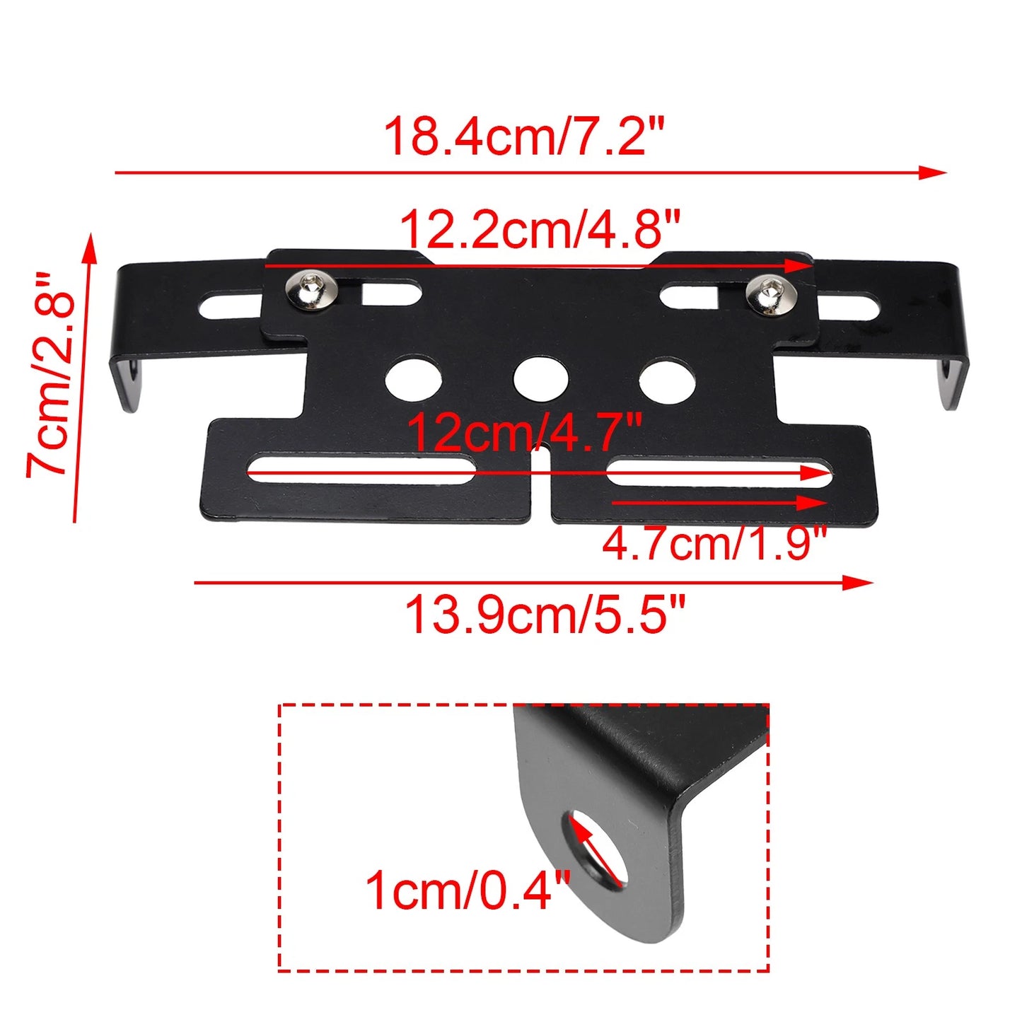 Tail Light Mount Bracket for Motorcycle