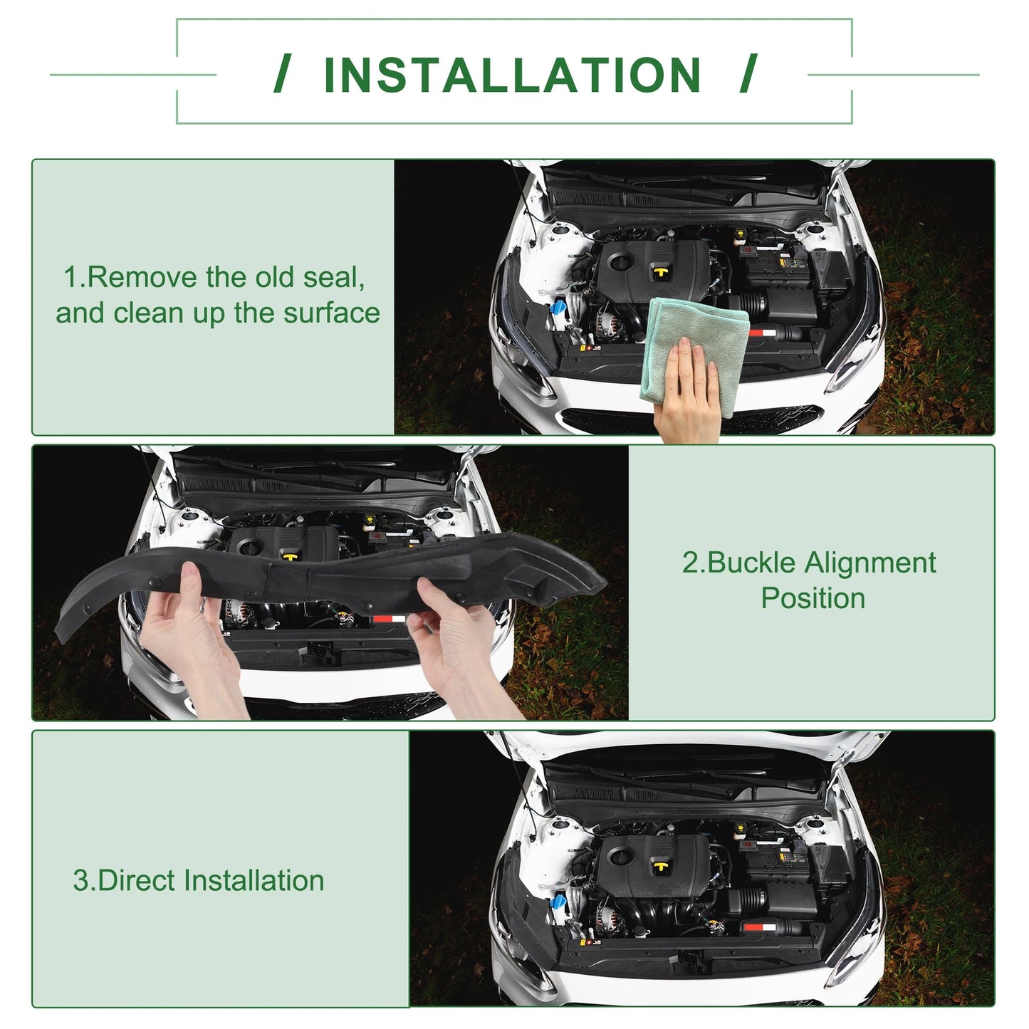 Hood Sealing Strip No. 74146SWAA00 for Honda CR-V (2007–2009)