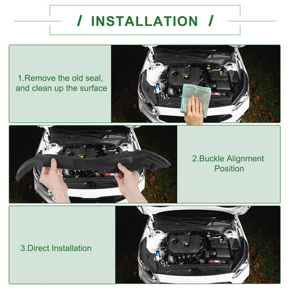 Hood Sealing Strip No. 74146SWAA00 for Honda CR-V (2007–2009)