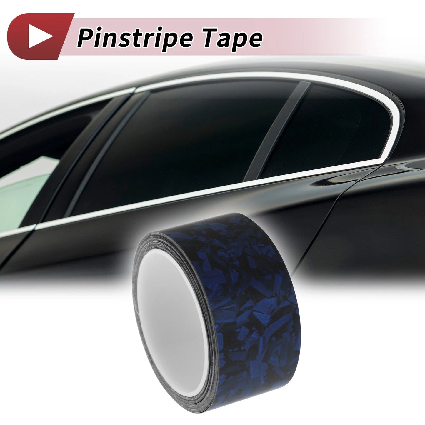 Pinstripe Tape 30mm x 8.5m for Car Motorcycle Boat Matte Blue