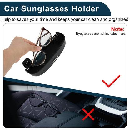 Sunglasses Case for Ford Puma MK2 ST Line X (2020–2025) ABS Black Set of 1