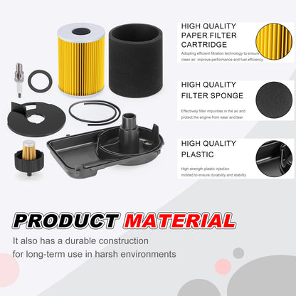 Air Filter Set for Yamaha Golf Cart G2 G5 G8 G9 G11 (1990–1999)