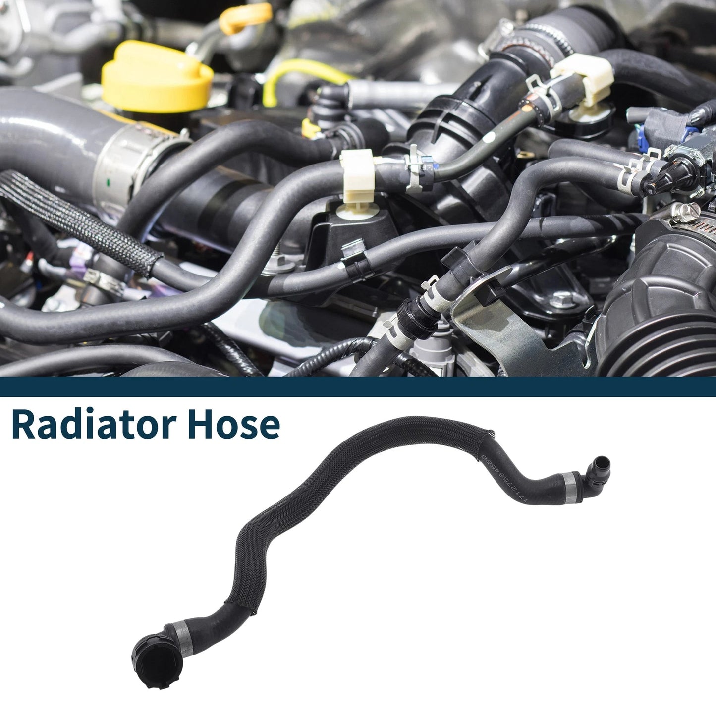 Radiator Outlet Hose Pipe No. 17127584560 for BMW X5 (2000–2006)