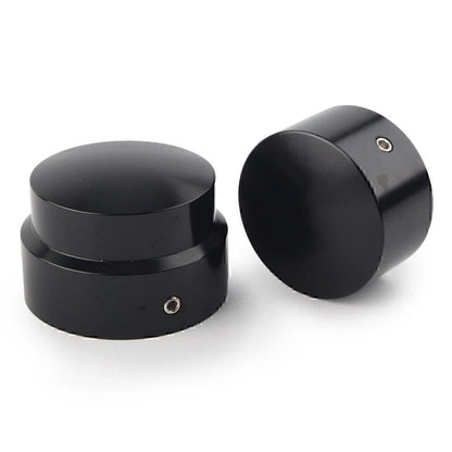 Black Rear Axle Nut Cover Caps for Harley XG 2015-Later, XL & Dyna 2008-Later