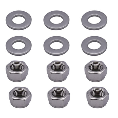 6 Packs Nut & Washer Kit for Mercury (Fits Various Models)