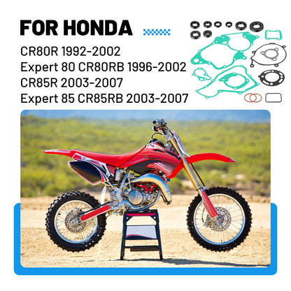 Engine Gasket Rebuild Kit for Honda CR80RB (1996–2002)
