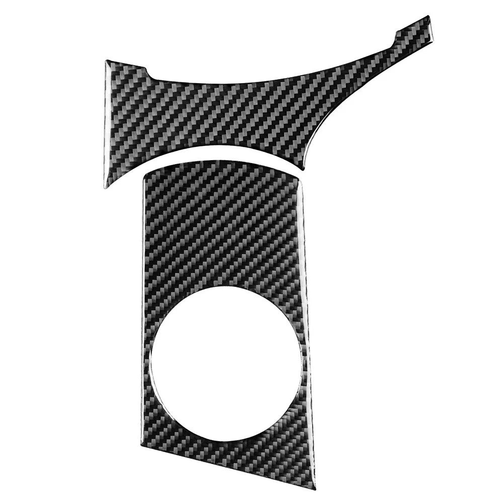 Carbon Fiber Gear Water Cup Holder Trim for BMW X3 E83 (2004–2010)