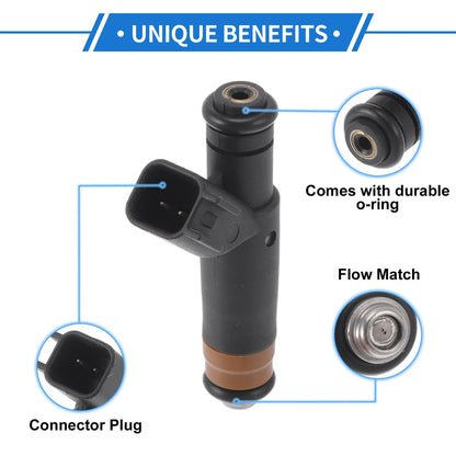 1 Pc Fuel Injector No.FJ461/4L8Z9F593AA for Ford Explorer (2006–2010)