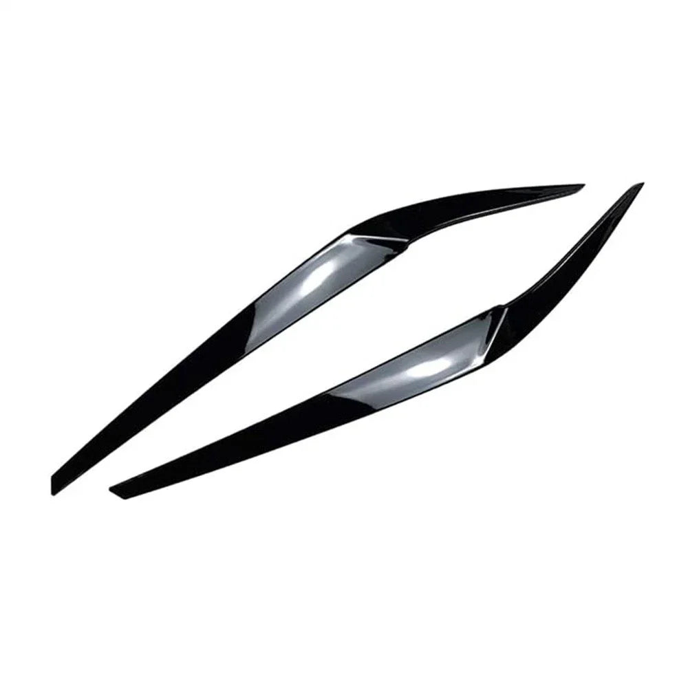 Left & Right Headlight Eyebrow Eyelid Trim for BMW 5 Series G30 (2017-2023)