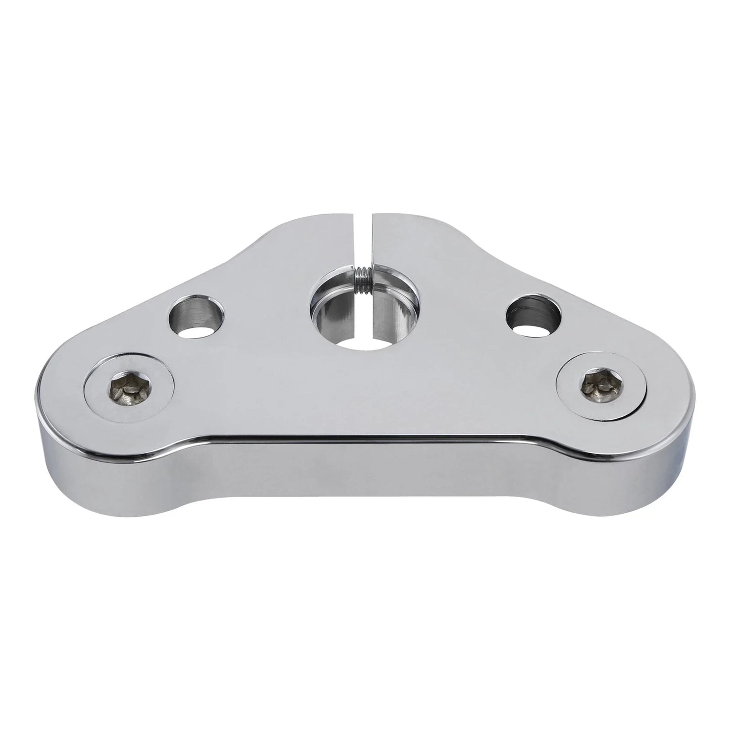 Chrome Triple Tree Top Clamp for Harley Cross Bones FLSTSB (2008-2011)