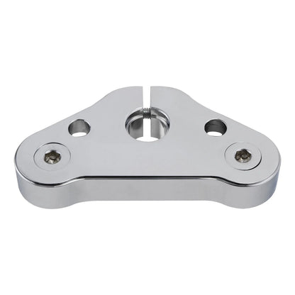 Chrome Triple Tree Top Clamp for Harley Cross Bones FLSTSB (2008-2011)