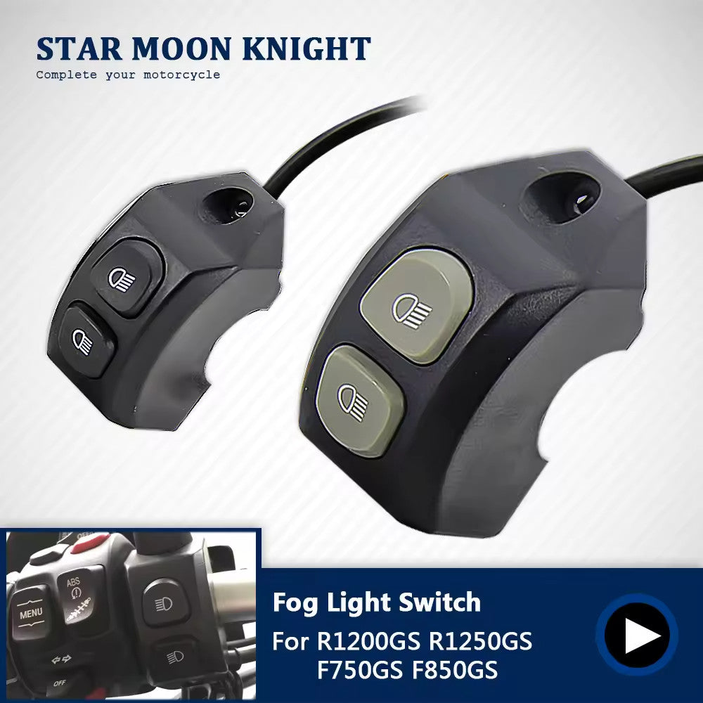 LED Fog Light Switch Relay for BMW R1200GS R1250GS F850GS F750GS (2013–2023)