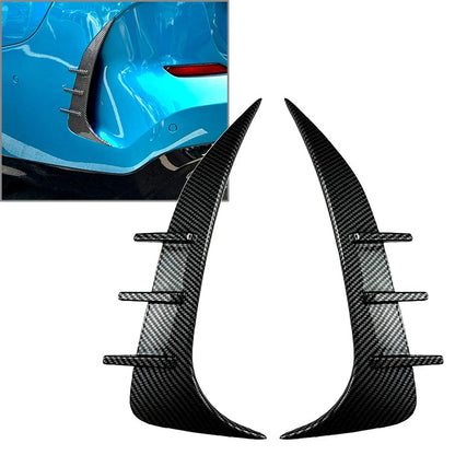 2X Side Windshield Wind Deflector for BMW R1200GS ADV (2004–2012) Clear