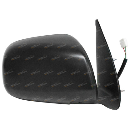 Set of 2 Black Electric Side Door Mirrors for Toyota Hilux (2005–2010)