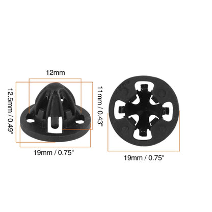 10 x Taillight Lamp Retainer Clips for Dodge Ram 1500 2500 3500 (2002-2023)