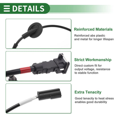 ABS Wheel Speed Sensor No. 91921D3010 for Hyundai Tucson 2WD (2015–2021)