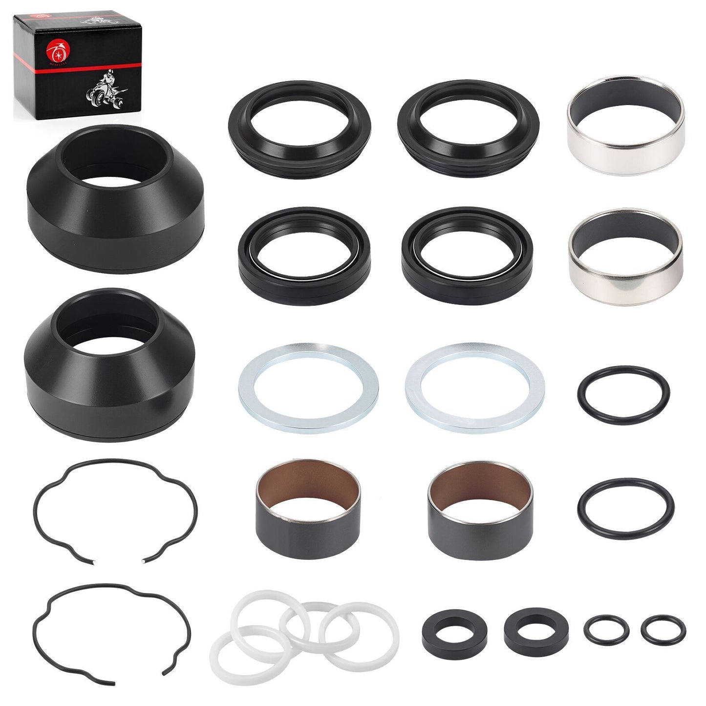 Front Fork Leg Rebuild Kit for Harley FXDWG FXS FLS FLTRX FLHX