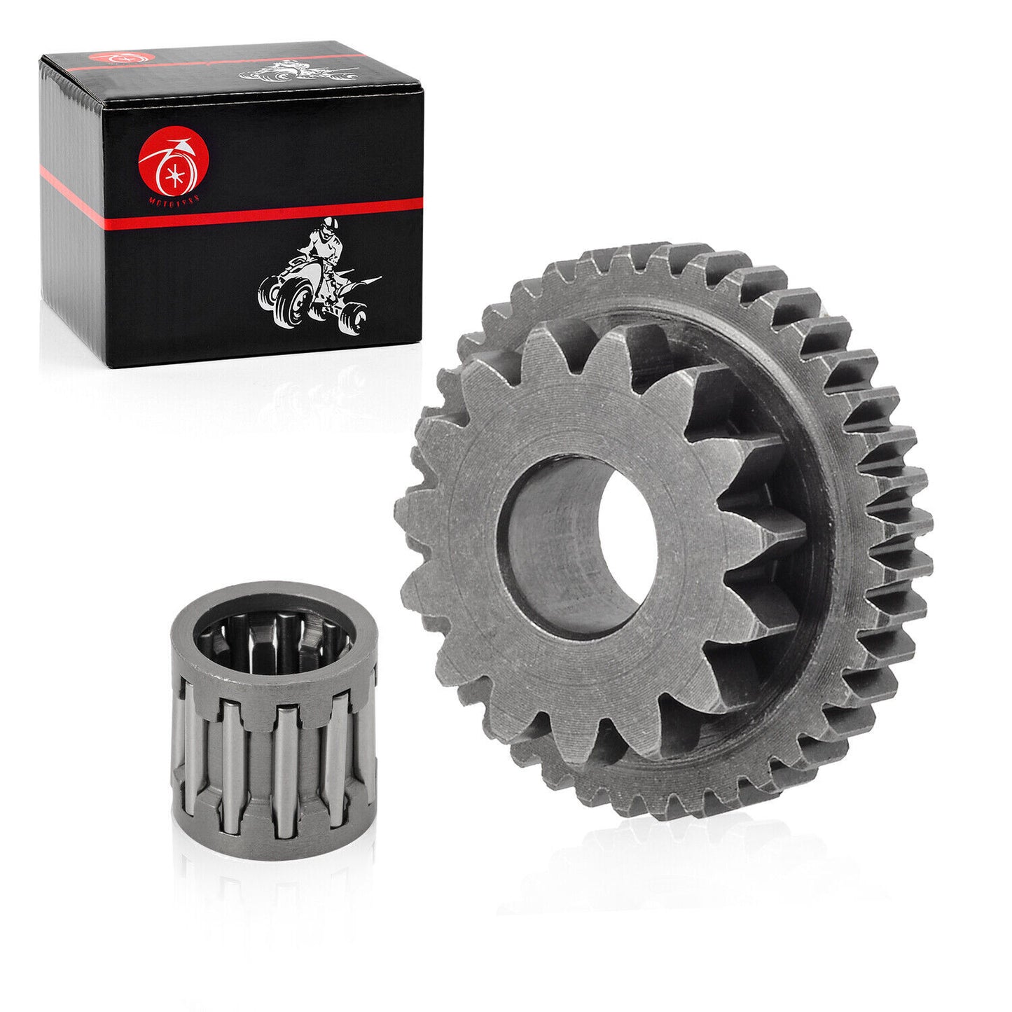 Starter Idler Gear + Bearing for Yamaha Grizzly 400 450 660 (2000–2014)