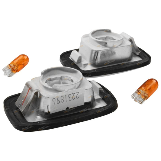 Clear Side Indicator Repeaters / Flashers for Toyota Hilux
