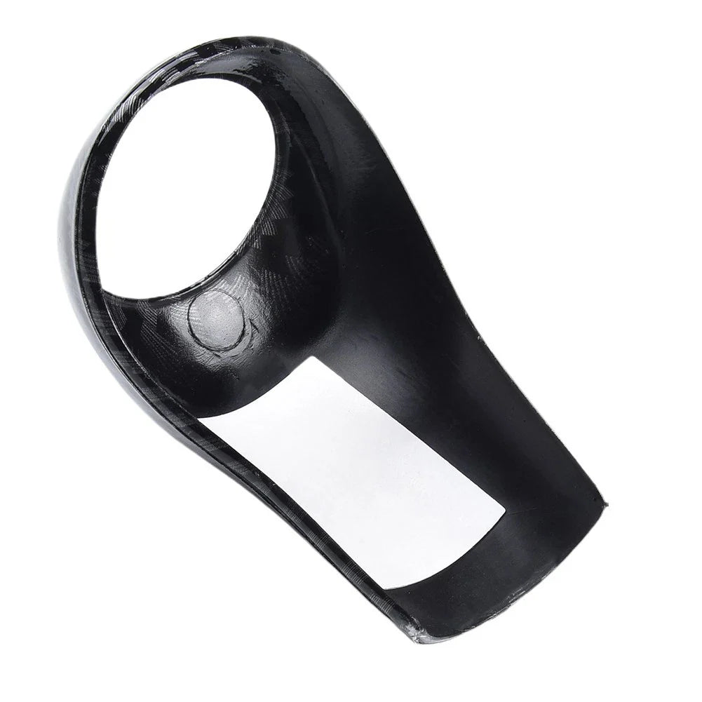 Gear Shift Knob Cover for Vehicle ABS Black Decor