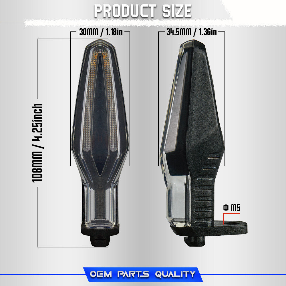 LED Turn Signal Light Indicator for BMW R1200GS R1200R R1250GS R1250R R1250RS (2013–2023)
