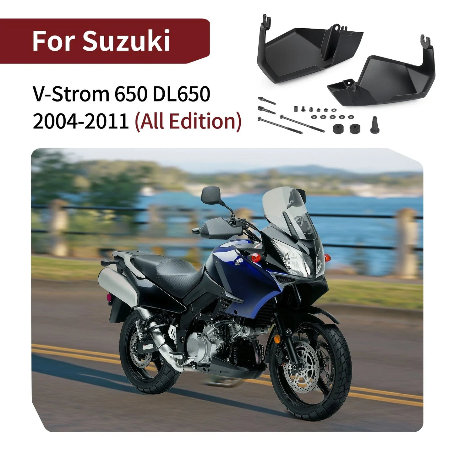 Hand Guards for Suzuki V Strom DL650 (2004–2011)
