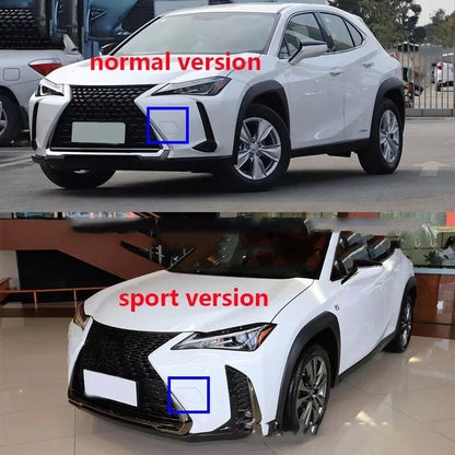PAINTED / Front Bumper Tow Hook Cover Cap / for Lexus UX300 UX200 UX250h (2018–2023)