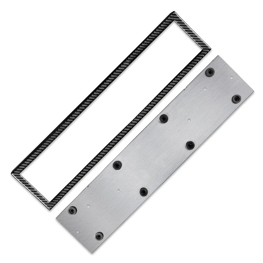 Universal License Plate Holder & Frame Cover with Screws for EU Vehicles