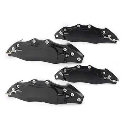 Set of 4 Metal 3D Brake Caliper Covers for Universal Fit (10.5")